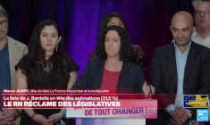 Européennes 2024 : discours de Manon Aubry (LFI), quatrième des élections