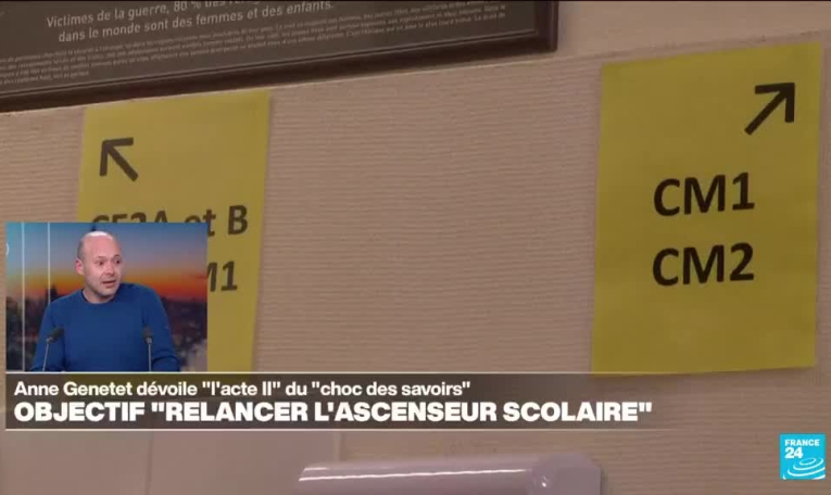 "Rebooster l'école" avec la suppression de 4000 postes, plus d'élèves, et des "conditions indignes"