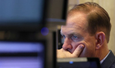 Des traders à la Bourse de New York