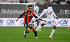 Nice revient de nulle part contre Brest, Angers enfonce Metz