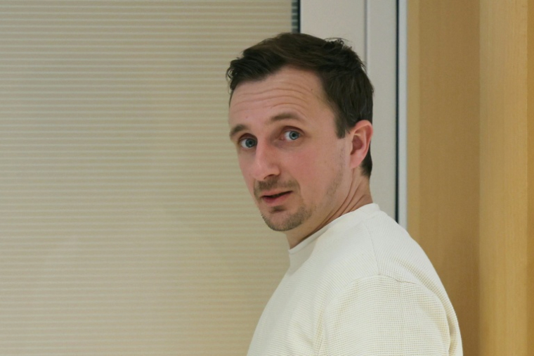 Pierre Bourdin, le 30 mars 2026, à Paris ( AFP / Thomas SAMSON )