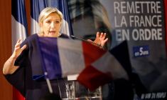 LES BANQUES INQUIÉTÉES PAR LA PROMESSE DU "FREXIT" DE MARINE LE PEN
