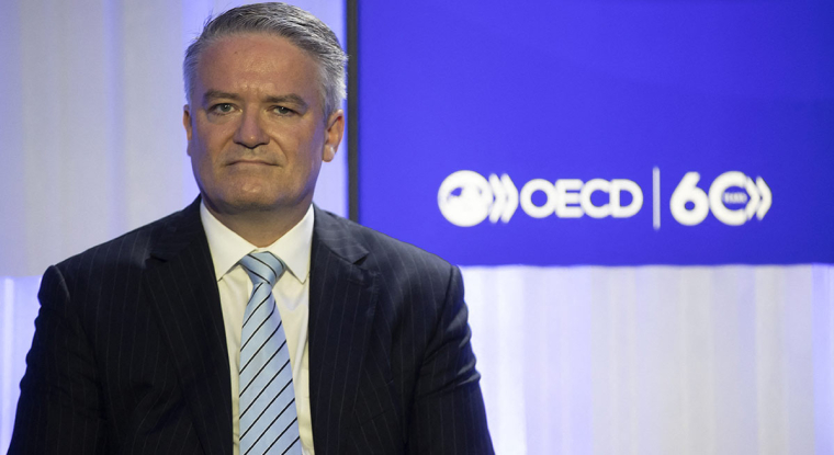 Mathias Cormann, nouveau secrétaire général de l'OCDE, inaugure son mandant avec un relèvement des prévisions de croissance du PIB mondial : 5,8% au lieu de 4,2% en 2021.(© AFP)