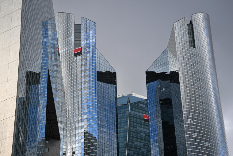 La Défense, le 28 novembre 2023. ( AFP / MIGUEL MEDINA )