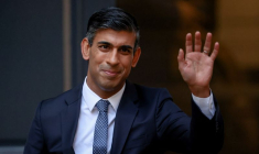Rishi Sunak à Londres