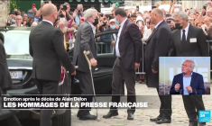 Mort d'Alain Delon : la presse française et internationale rend hommage "au dernier Samouraï"