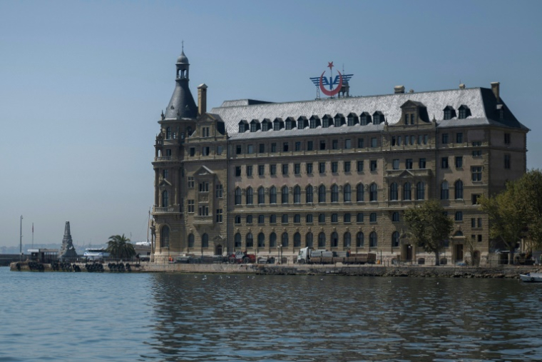 La gare de Haydarpasa à Istanbul, le 22 août 2025 en Turquie ( AFP / Ozan KOSE )