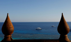 Photo d'archives d'une vue de la plage à Charm el-Cheikh, Égypte