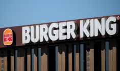 Restaurant Burger King à Ancenis, en Loire-Atlantique, le 29 avril 2025. ( AFP / Loic VENANCE )