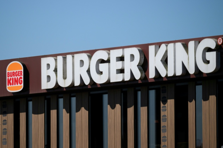 Restaurant Burger King à Ancenis, en Loire-Atlantique, le 29 avril 2025. ( AFP / Loic VENANCE )