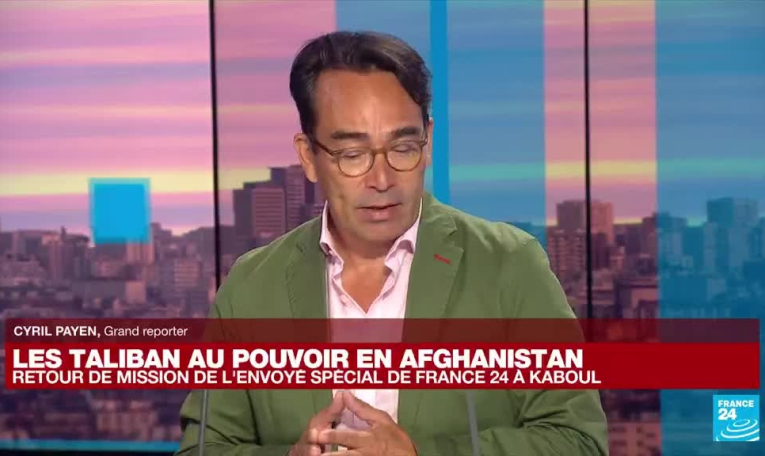 De retour de Kaboul, le récit de Cyril Payen, envoyé spécial de France 24 en Afghanistan