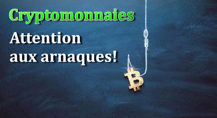 Les arnaques sur les cryptoactifs peuvent être évitées. © Shutterstock)