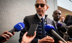 Bruno Retailleau à Nantes, le 10 janvier 2025. ( AFP / LOIC VENANCE )