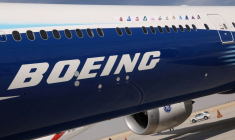 Un avion Boeing au salon aéronautique de Dubaï