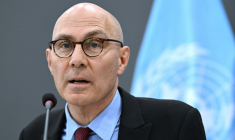 Le haut commissaire de l'ONU aux Droits humains, Volker Türk, le 13 mai 2026 à Séoul, en Corée du Sud ( AFP / Jung Yeon-je )
