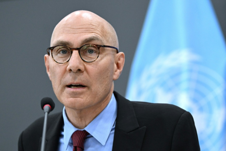 Le Haut-Commissaire de l'ONU aux droits de l'homme, Volker Türk, le 13 mai 2026 à Séoul, en Corée du sud  ( AFP / Jung Yeon-je )