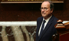 L'ancien chef de l'Etat, François Hollande, à l'Assemblée nationale à Paris le 13 octobre 2026 ( AFP / Thomas SAMSON )