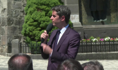 Gabriel Attal officialise sa candidature à l'élection présidentielle de 2027