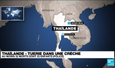 Thaïlande : Une fusillade dans une crèche fait plus de 30 morts, dont 23 enfants