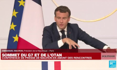 REPLAY - Emmanuel Macron s'exprime en amont des sommets du G7 et de l'OTAN