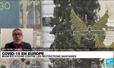 Covid19 en Europe: manifestations contre les restrictions sanitaires
