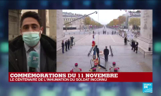 Commémorations du 11-novembre : "une cérémonie particulière, sans public" à cause du Covid-19