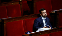 Le député RN Jean-Philippe Tanguy à l'Assemblée nationale le 5 décembre 2025 ( AFP / Ian LANGSDON )