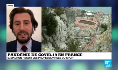 Covid-19 : Emmanuel Macron reçoit les professionnels du sport