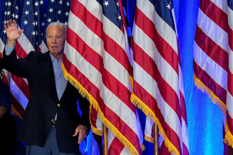 Joe Biden lors d'un événement de campagne