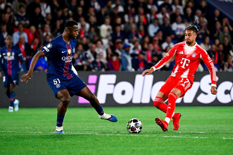 Le PSG sur un international français