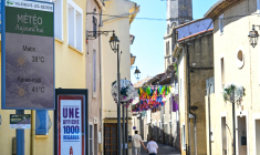 Villeneuve-les-Beziers, dans le sud de la France, le 8 juillet 2026. ( AFP / GABRIEL BOUYS )