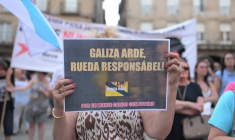 Espagne: manifestations contre la gestion des incendies en Galice