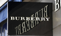 Une enseigne Burberry