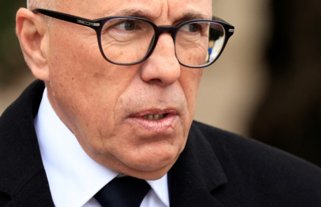 Éric Ciotti à Monaco le 23 janvier 2025 ( AFP / Valery HACHE )