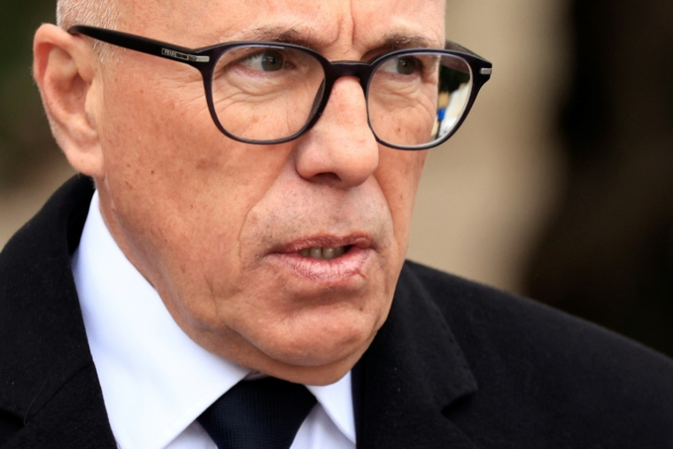Éric Ciotti à Monaco le 23 janvier 2025 ( AFP / Valery HACHE )