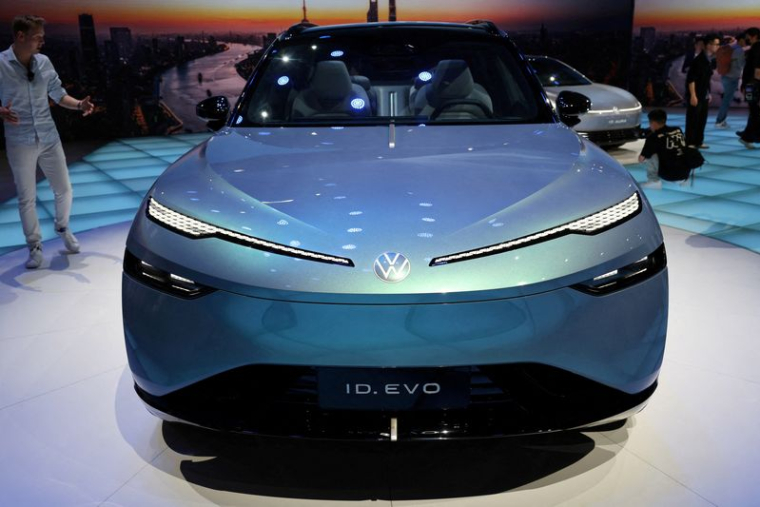 Un véhicule électrique Volkswagen ID. EVO