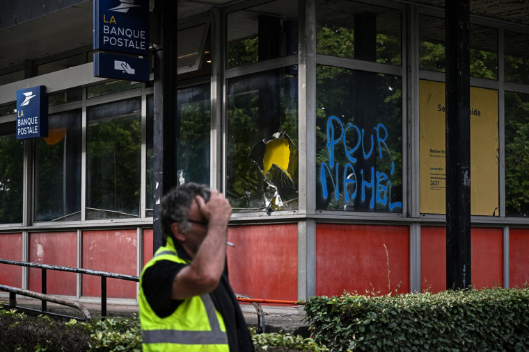A Bordeaux, le 30 juin 2023. ( AFP / PHILIPPE LOPEZ )