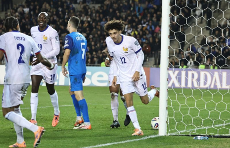 Coupe du Monde - Eliminatoires UEFA - Groupe D - Azerbaïdjan v France