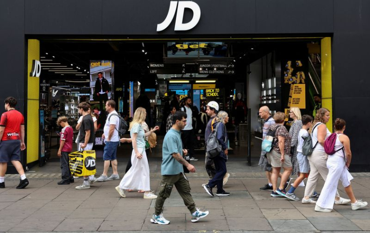 Un magasin JD Sports à Londres
