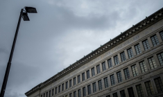 La Banque nationale suisse (BNS), photo prise  le 21 mars 2024 ( AFP / Fabrice COFFRINI )