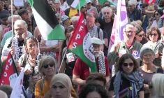 Plusieurs milliers de personnes défilent à Paris pour la Palestine