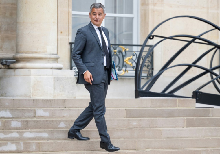 Le ministre de la Justice Gérald Darmanin, le 4 juin 2025, à Paris ( AFP / Emma DA SILVA )