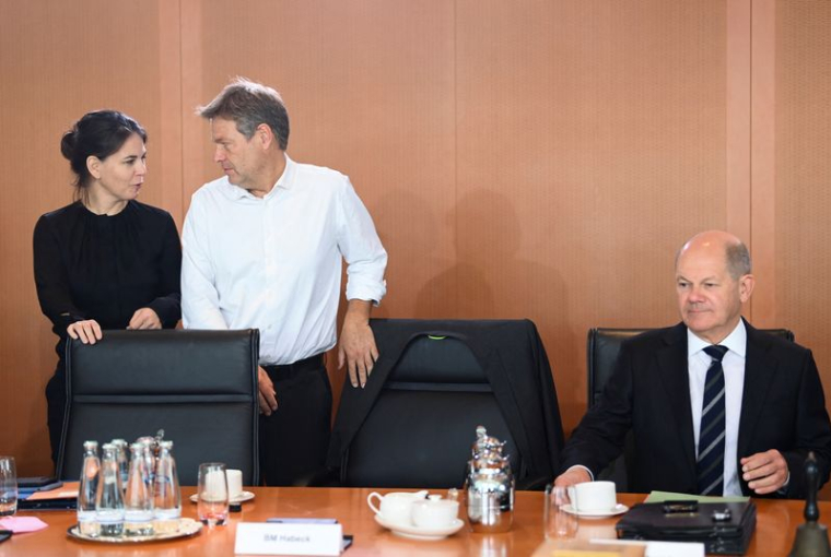 Réunion hebdomadaire du cabinet allemand à Berlin