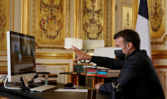 MACRON DIT PENSER QU'IL N'Y AURA PAS DE NOUVEAU RECONFINEMENT D'ICI LA FIN DE L'ANNÉE SCOLAIRE