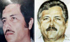 Montage de photos d'archives du narcotrafiquant mexicain Ismael "El Mayo" Zambada diffusé par le bureau du procureur à Mexico le 1er août 2003 ( GRUPO EXTRA-RANDALL SANDOVAL / Handout )