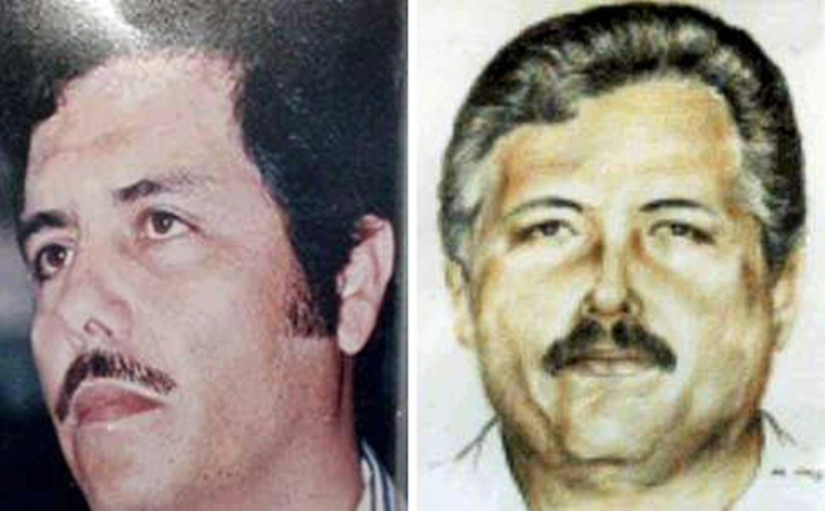 Montage de photos d'archives du narcotrafiquant mexicain Ismael "El Mayo" Zambada diffusé par le bureau du procureur à Mexico le 1er août 2003 ( GRUPO EXTRA-RANDALL SANDOVAL / Handout )