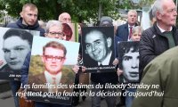 Bloody Sunday: les familles des victimes "déçus" par l'acquittement d'un soldat