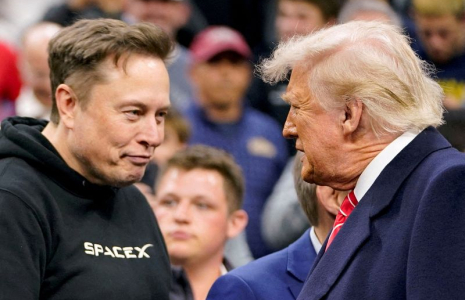 Elon Musk salue le président américain Donald Trump