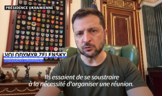Zelensky accuse Moscou de vouloir se soustraire à l'organisation d'une rencontre avec Poutine