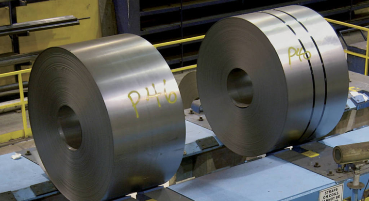 Des bobines de feuilles d'acier. (© Arcelormittal)